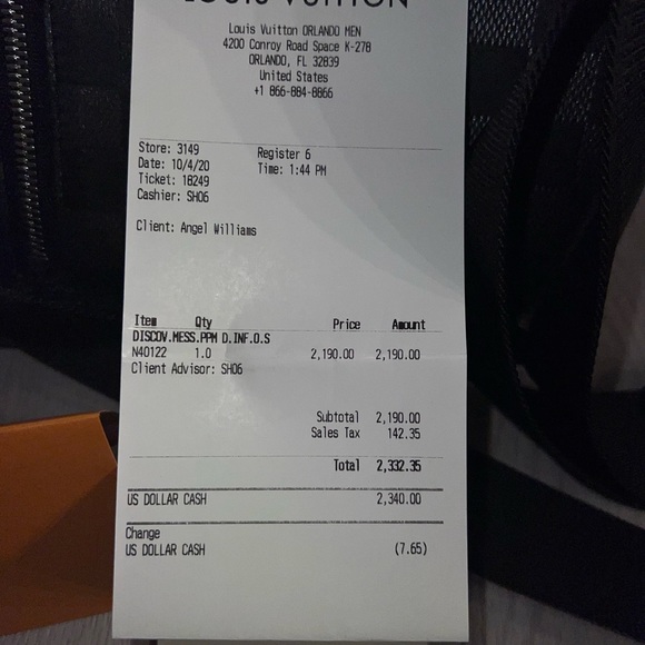 Louis Vuitton Crossbody - Picture 8 of 9